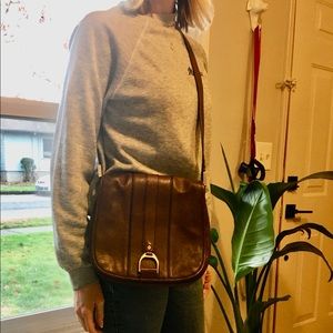 New with tags Cole Haan Crossbody saddle bag